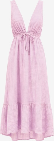 Haris Cotton Kleid in Pink: Vorderseite