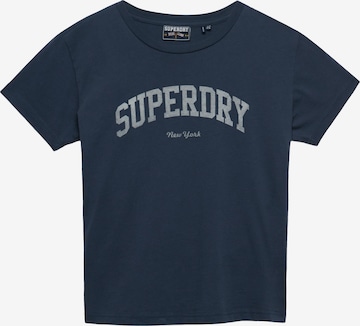 Tricou 'ATH ESS' de la Superdry & Co pe albastru: față
