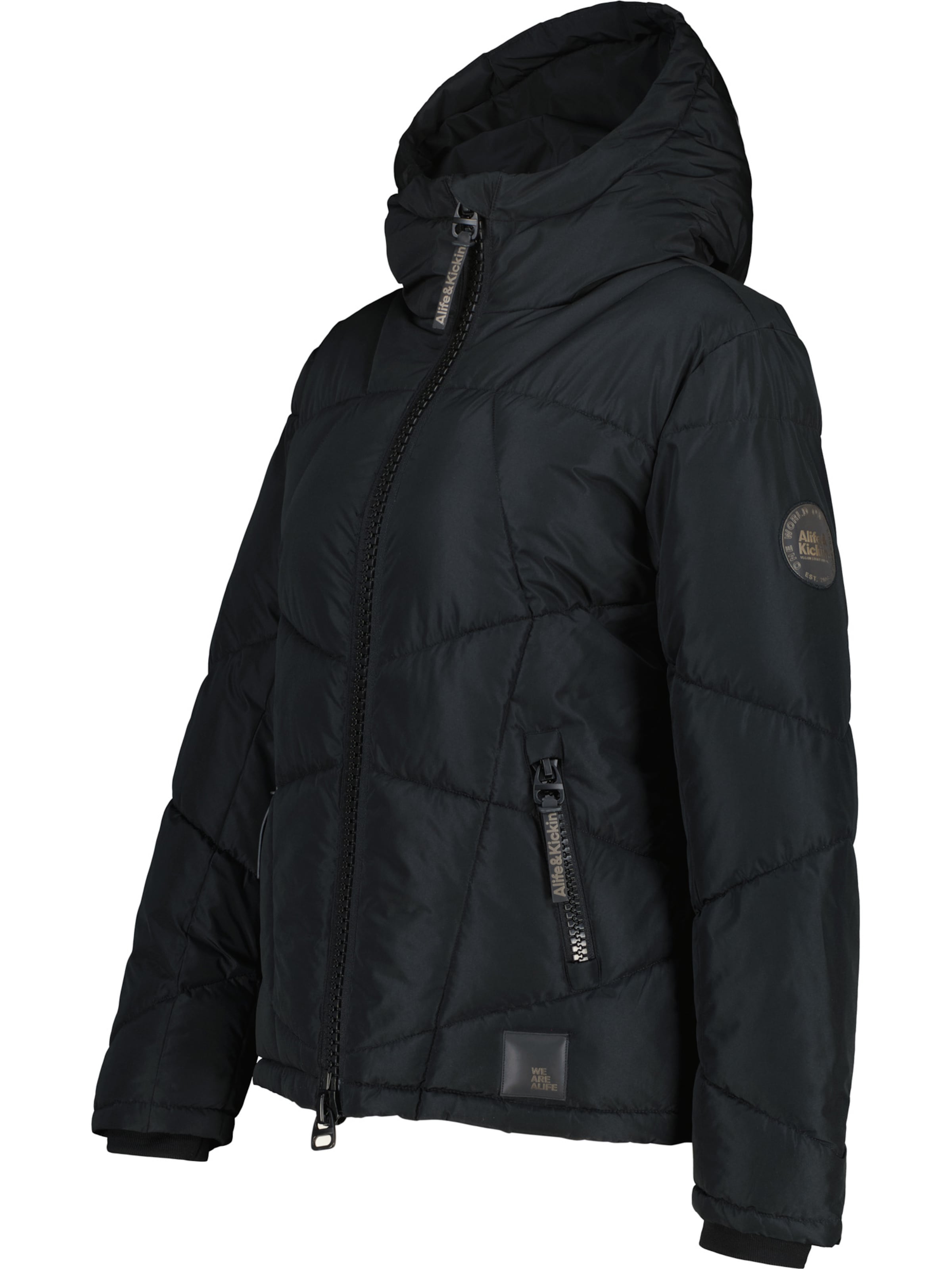 alife & kickin Winter Jacket 'KasandraAK' in Black