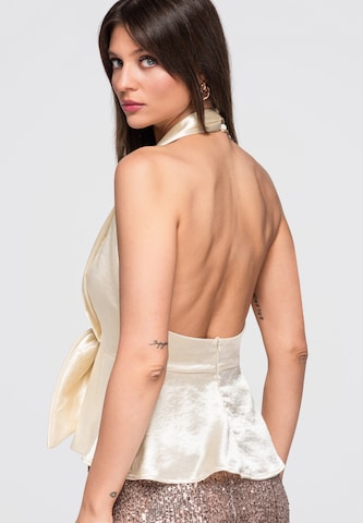Ombre Top in Beige