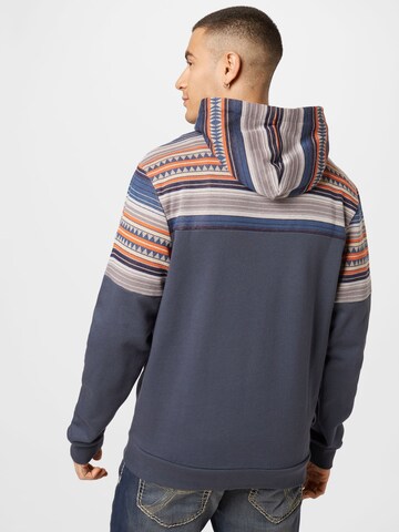 Sweat-shirt 'Vintachi Block' Iriedaily en bleu