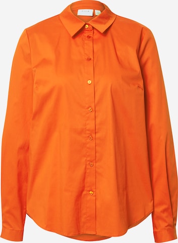 Camicia da donna 'GIMAS' di VILA in arancione: frontale