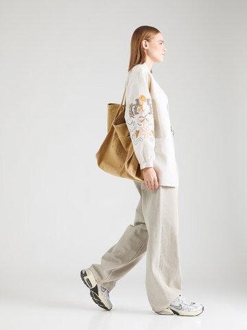 Bianco Lucci Kimono in White