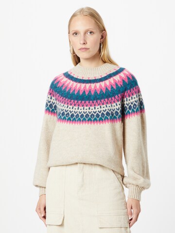 Superdry Sweater in Beige: front