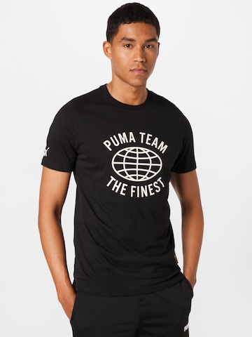 PUMA Shirt in Black: front