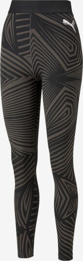 PUMA Leggings in schlammfarben / schwarz / weiß, Produktansicht
