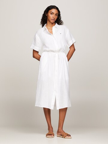 TOMMY HILFIGER Shirt Dress in White