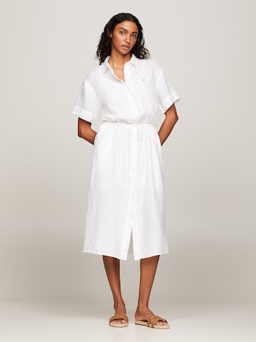 Robe-chemise TOMMY HILFIGER en blanc