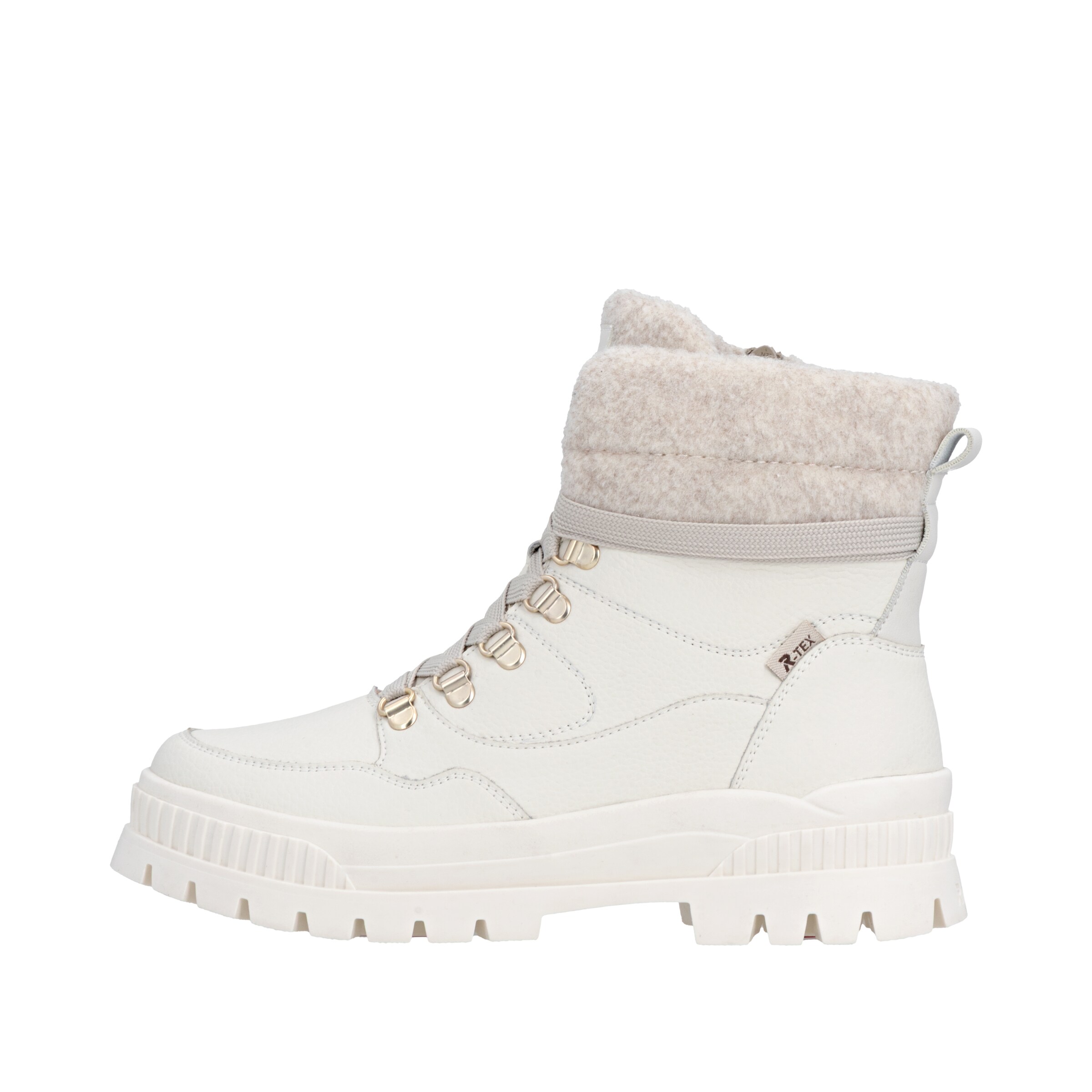 Rieker Schnürstiefel in Weiß