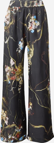 Wide leg Pantaloni 'ARUM' di Munthe in nero: frontale