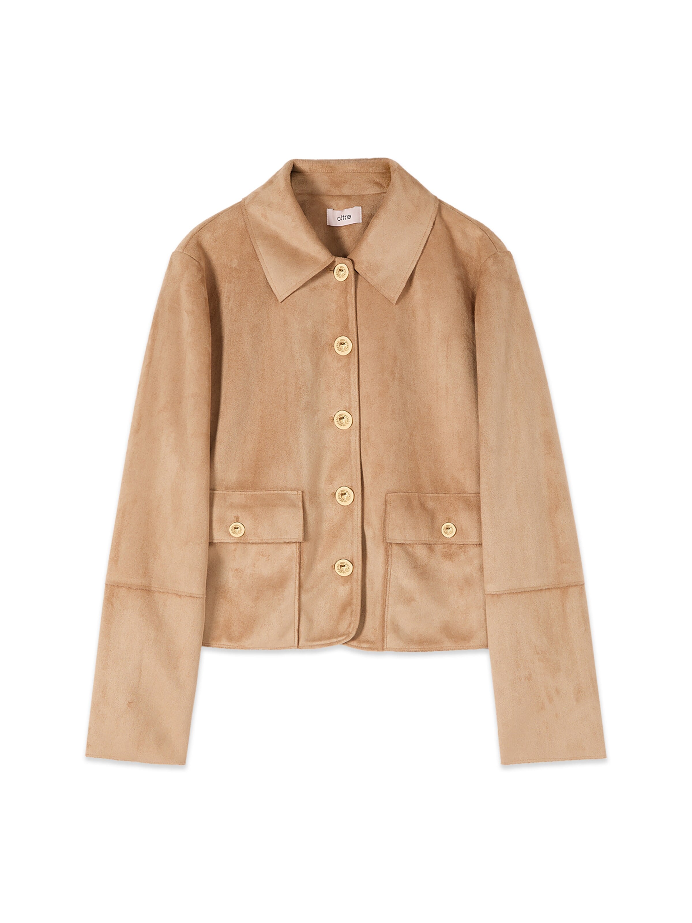 oltre Between-season jacket in Beige: front