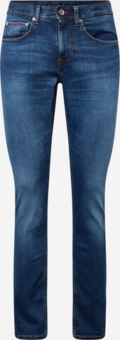 TOMMY HILFIGER Slimfit Jeans 'Flex Houston' in Blauw: voorkant