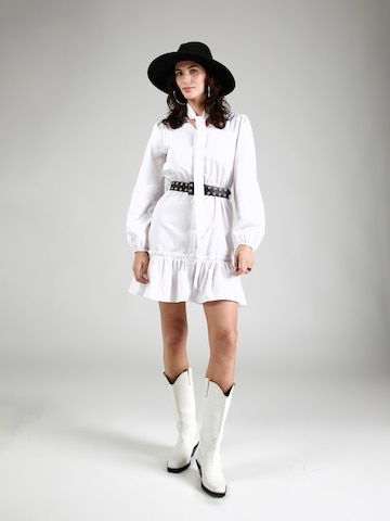 Dorothy Perkins - Vestido camisero en blanco