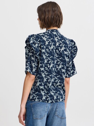 ICHI - Blusa 'Kate' en azul