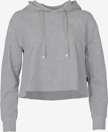 NASSAU Beach Club Sweatshirt 'NB231038 ' in Grey: front