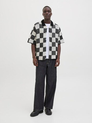 Giacchetta 'JCOATHLETICO' di JACK & JONES in nero