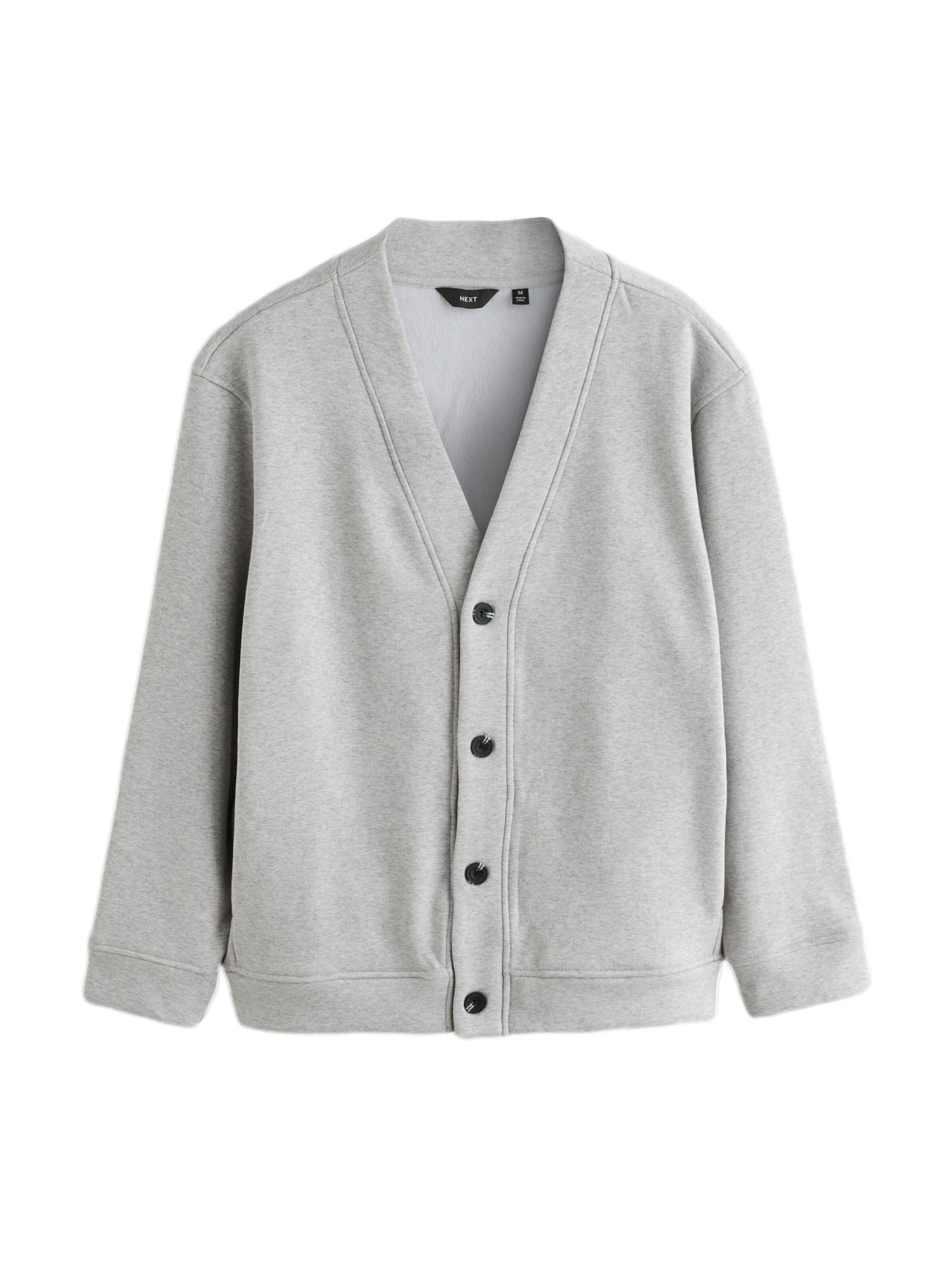 Next Strickjacke in Grau: Vorderseite