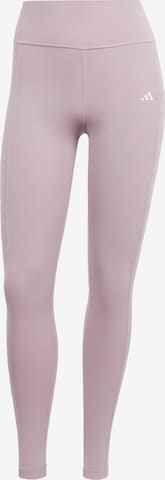 ADIDAS PERFORMANCE Skinny Sporthose in Lila: predná strana