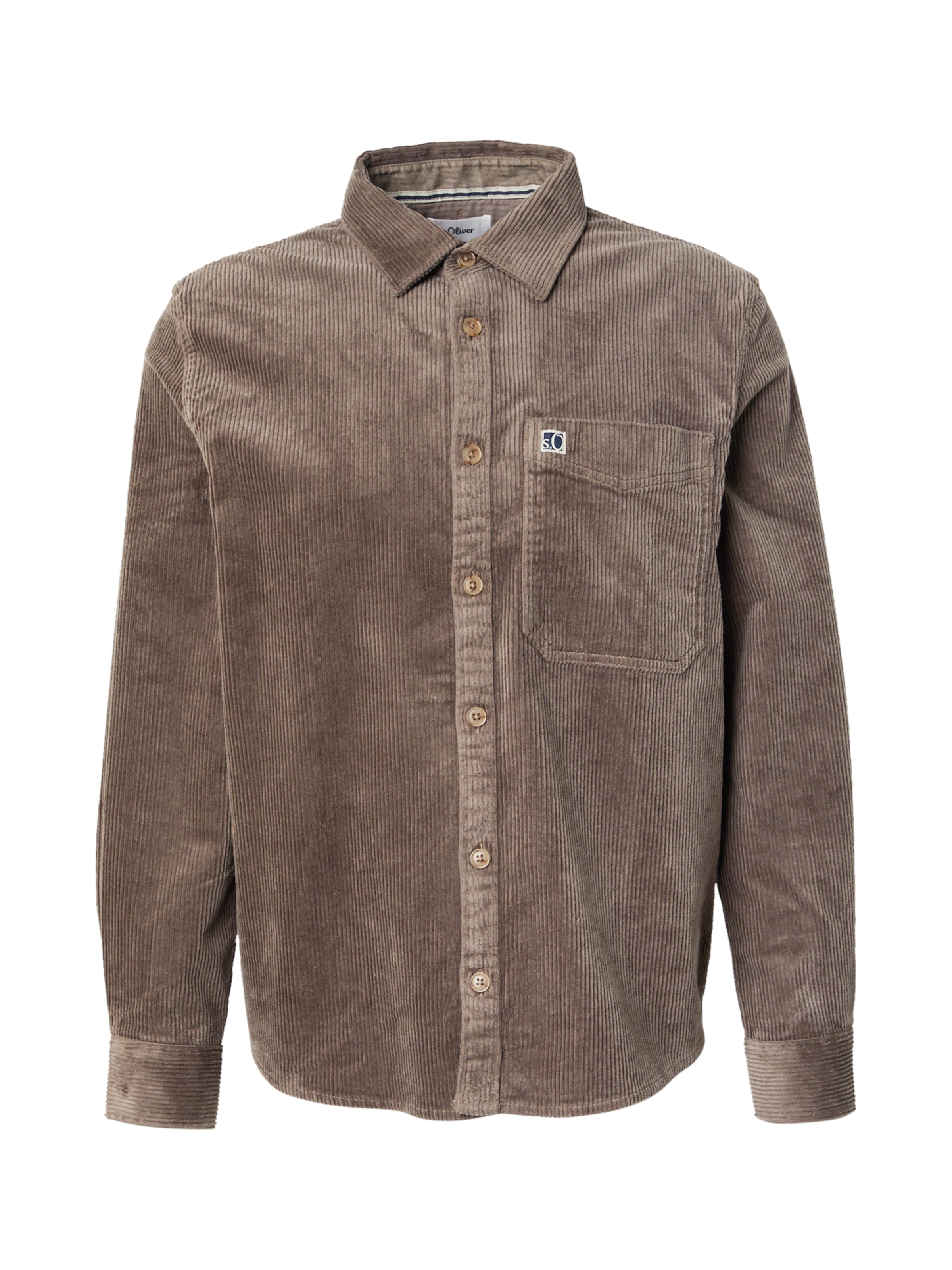 žalia s.Oliver Standartinis modelis Marškiniai: priekis