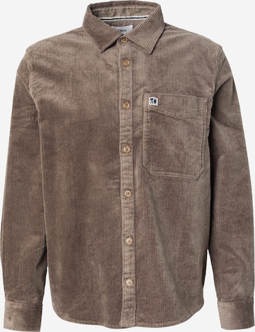 s.OliverRegular Fit Košulja - zelena boja: prednji dio