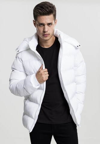Urban Classics Winterjacke in Weiß: Vorderseite