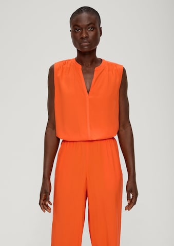 s.Oliver Blus i orange: framsida