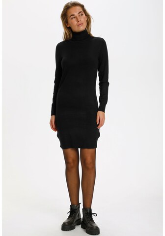 SAINT TROPEZ Knitted dress 'Mila' in Black