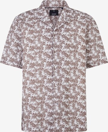 JOOP! Regular fit Button Up Shirt in Brown: front