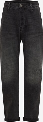 G-Star RAW Tapered Jeans 'Grip' in Grijs: voorkant