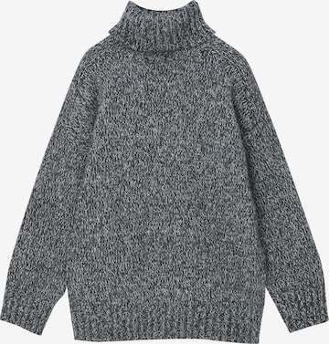 Pull&Bear Sveter - Sivá: predná strana