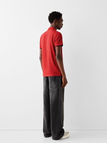 Bershka Shirt in Rood