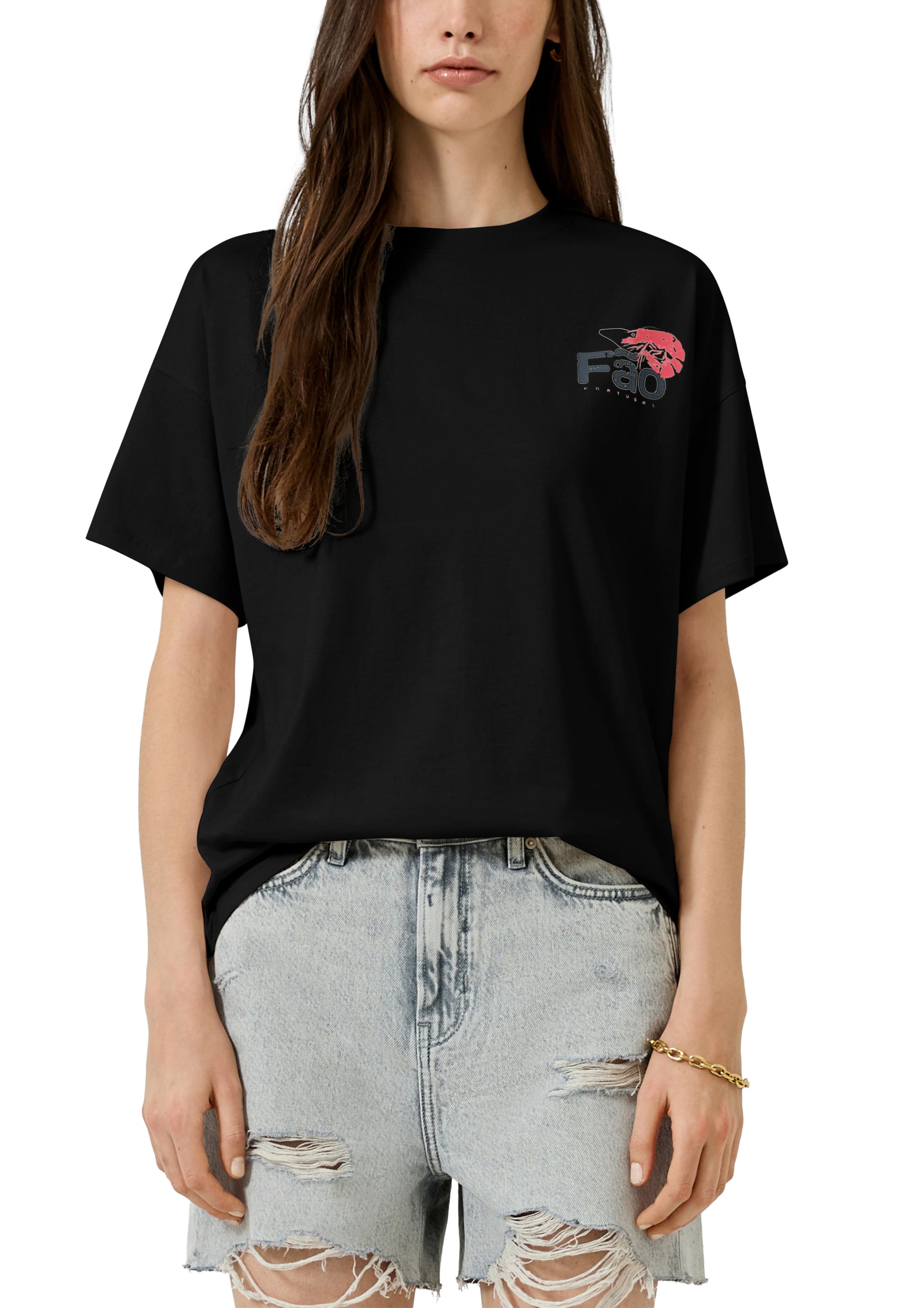 T-shirt QS en noir