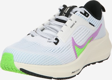 NIKE Sportschoen 'Air Zoom Pegasus 40' in Wit: voorkant