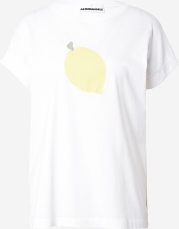 ARMEDANGELS T-Shirt 'IDAARA FRUITS' (GOTS) in Weiß: predná strana