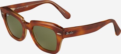 Ray-Ban Sonnenbrille in beige / braun, Produktansicht