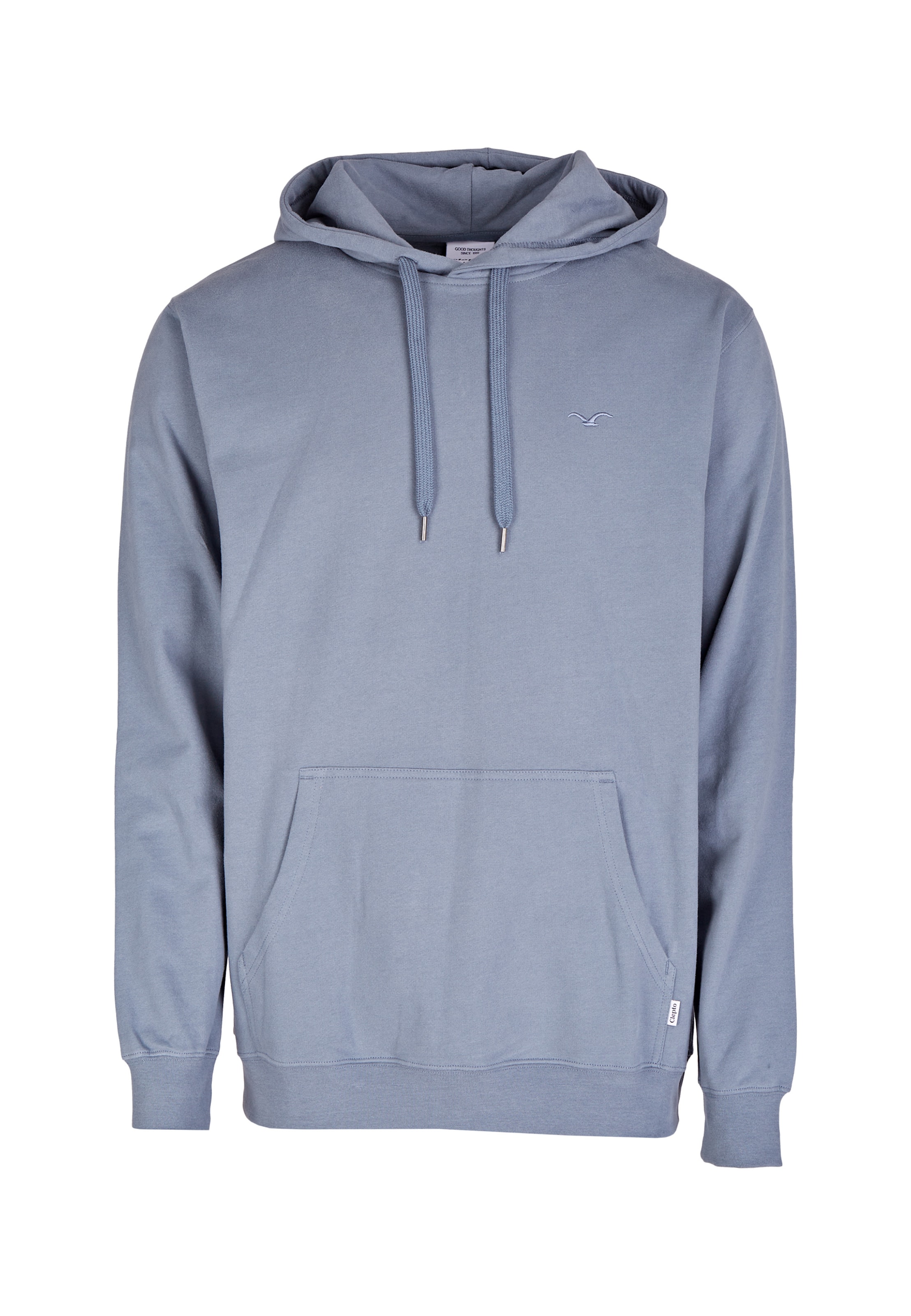 Cleptomanicx Sweatshirt 'Ligull' in Blau: Vorderseite