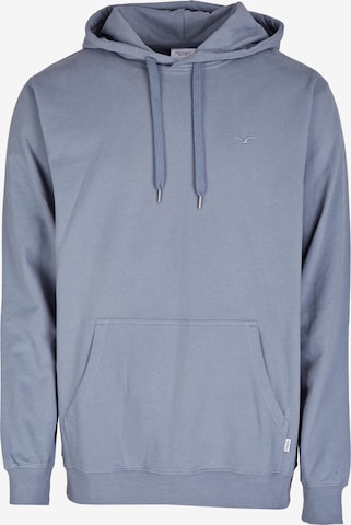 Cleptomanicx Sweatshirt 'Ligull' in Blau: predná strana