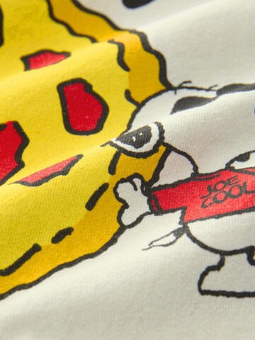 Next T-Shirt 'Snoopy Pizza' in Beige