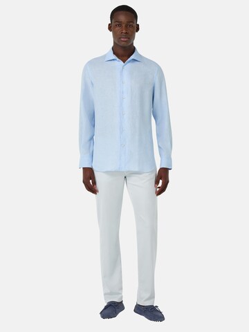 Boggi Milano Regular fit Button Up Shirt in Blue