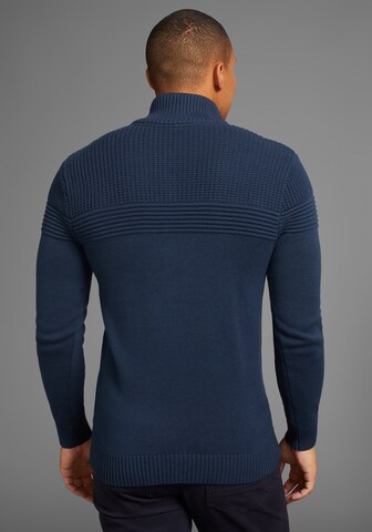 Bruno Banani LM Pullover in Blau