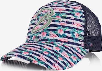 Blackskies Cap in Blau: Vorderseite