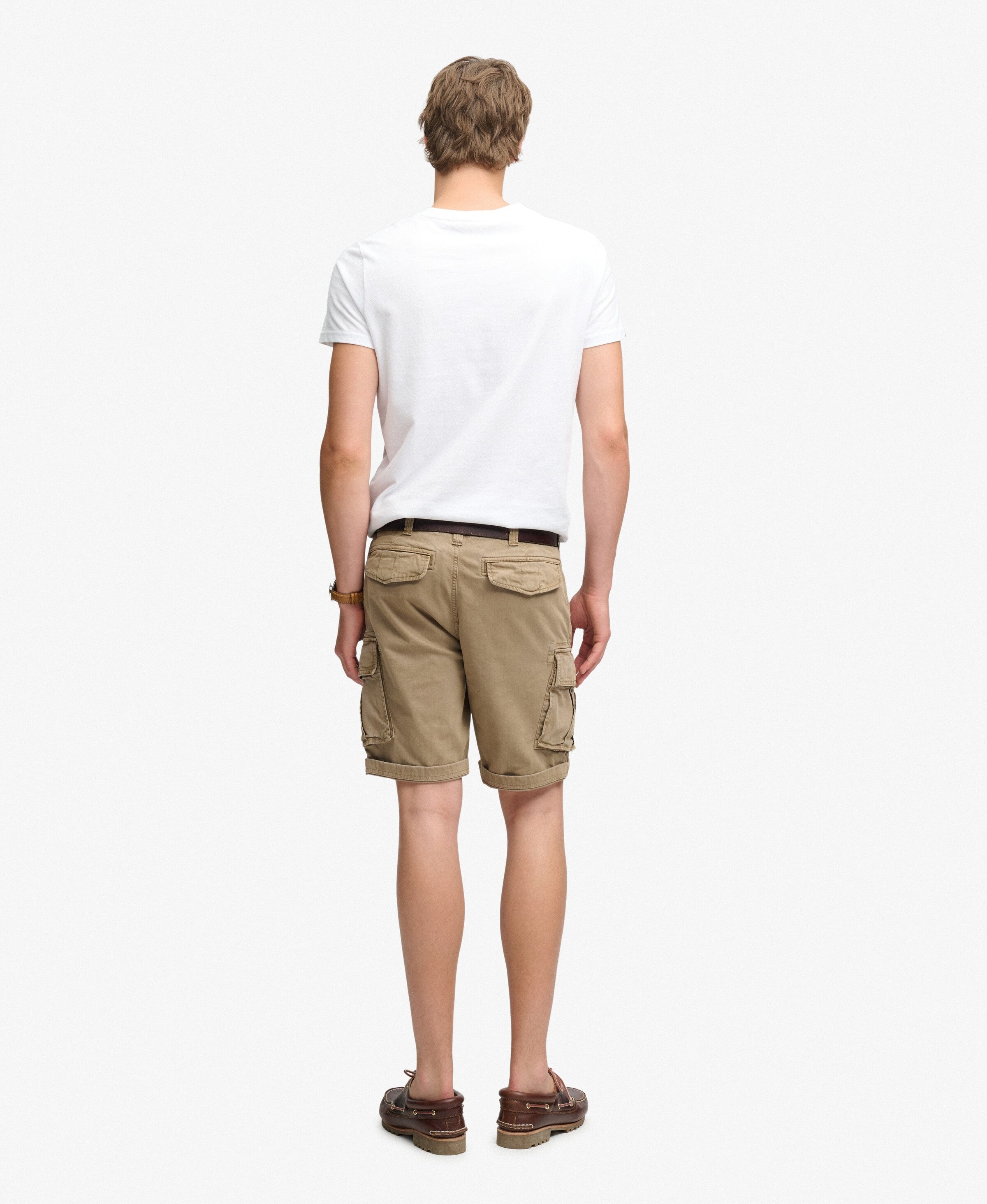 Superdry & Co Regular Cargo Pants in Brown