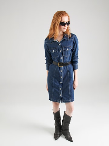 LEVI'S ® Skjortklänning 'Flynn Western' i blå