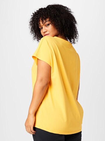 Only Play Curvy Functioneel shirt 'AUBREE' in Oranje