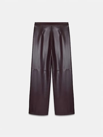 Dilvin Wide leg Broek in Rood
