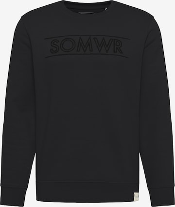 SOMWR Sweatshirt 'Resolve' in Black: front