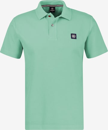 LERROS Poloshirt mit Waffelstruktur aus 100 % Baumwolle in Grün: Vorderseite