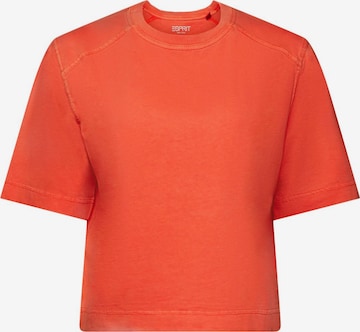 T-shirt ESPRIT en orange : devant