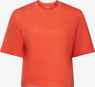 ESPRIT Shirt in Oranje: voorkant