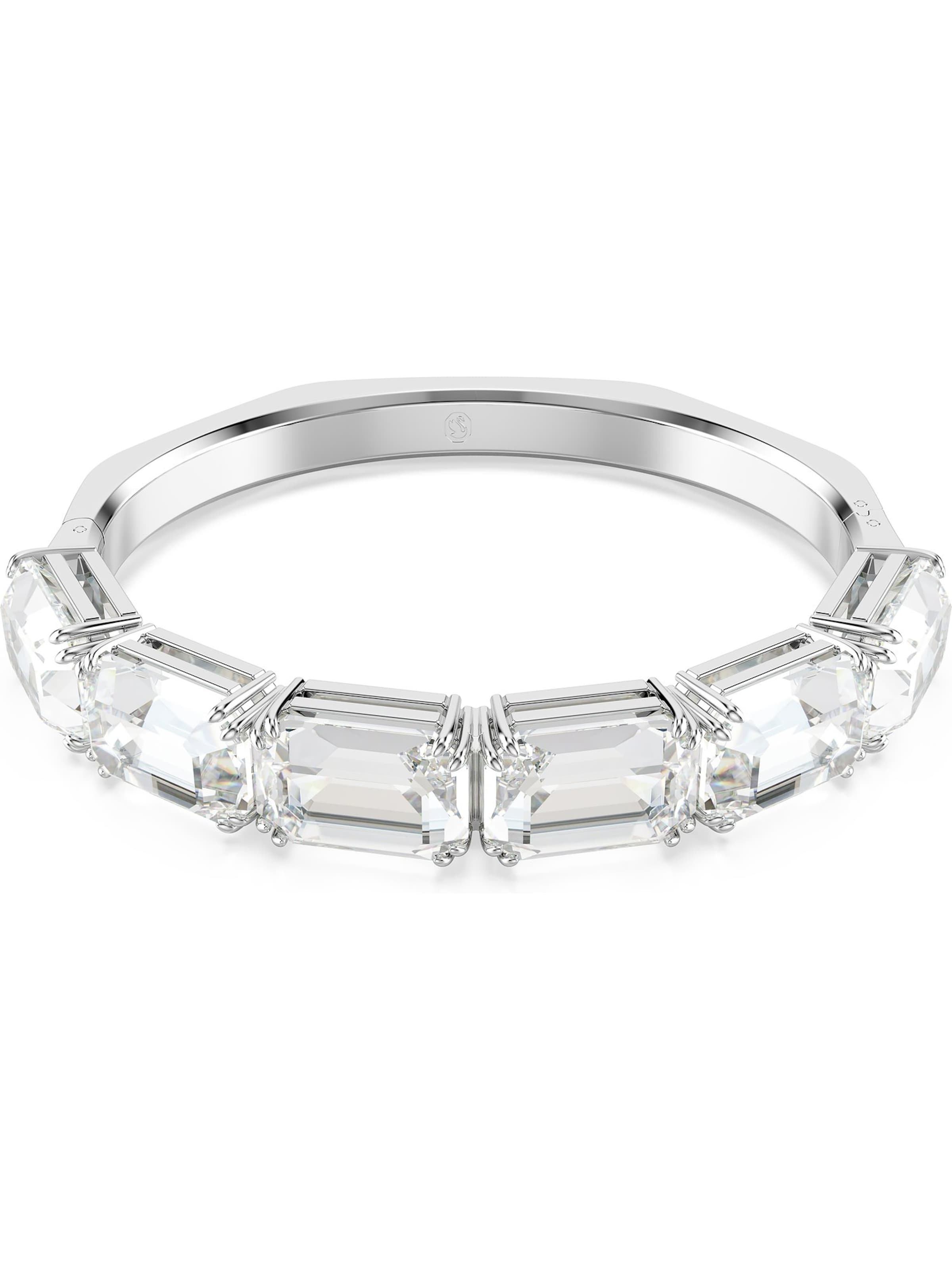 Swarovski Käevõru 'Millenia', värv Hõbe: eest vaates